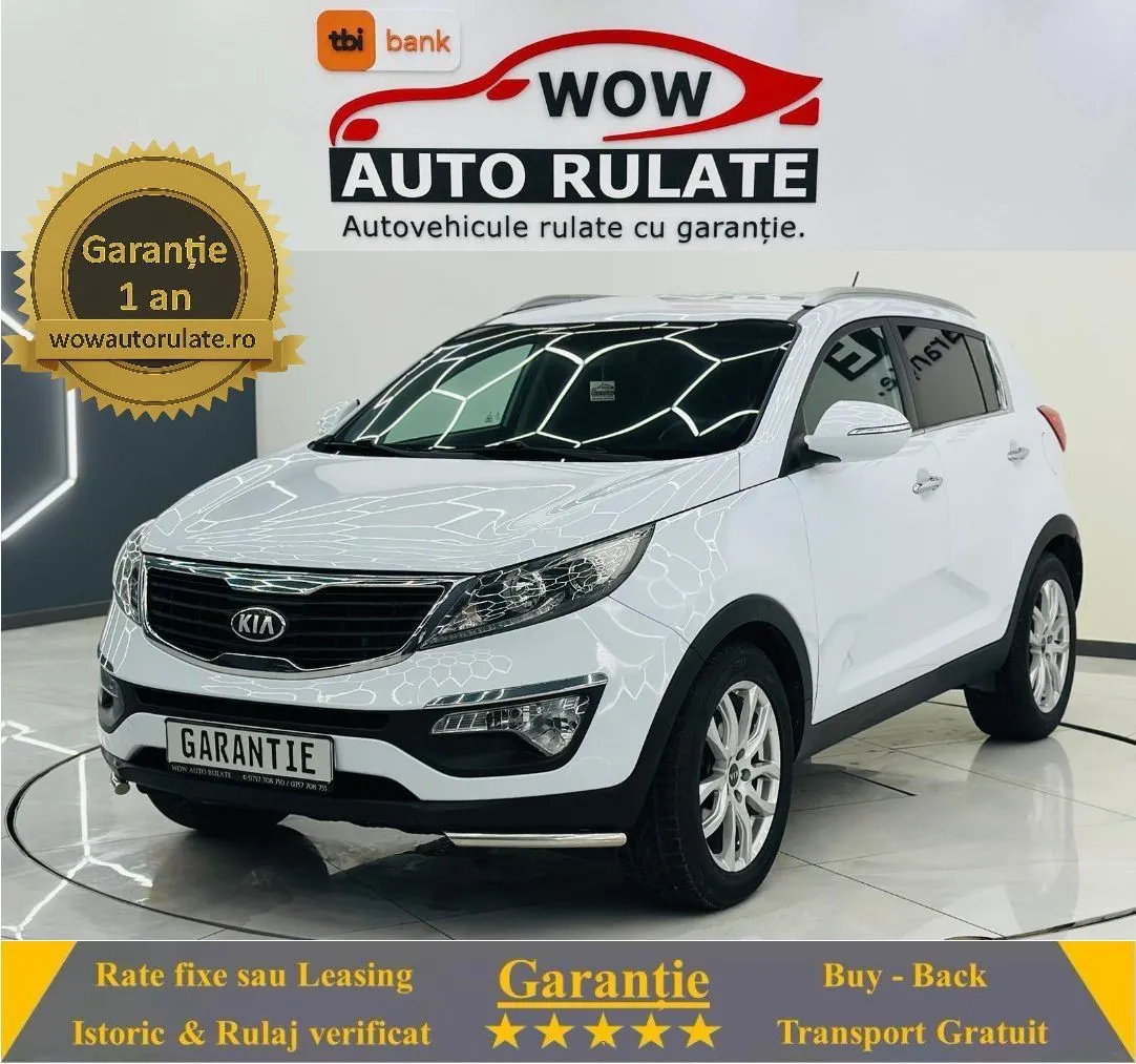 KIA SPORTAGE 2013 1.7D E5 Garnatie 12 Luni Rate Avans 0 Doar Cu Buletinul 2013 - WOW Auto Rulate