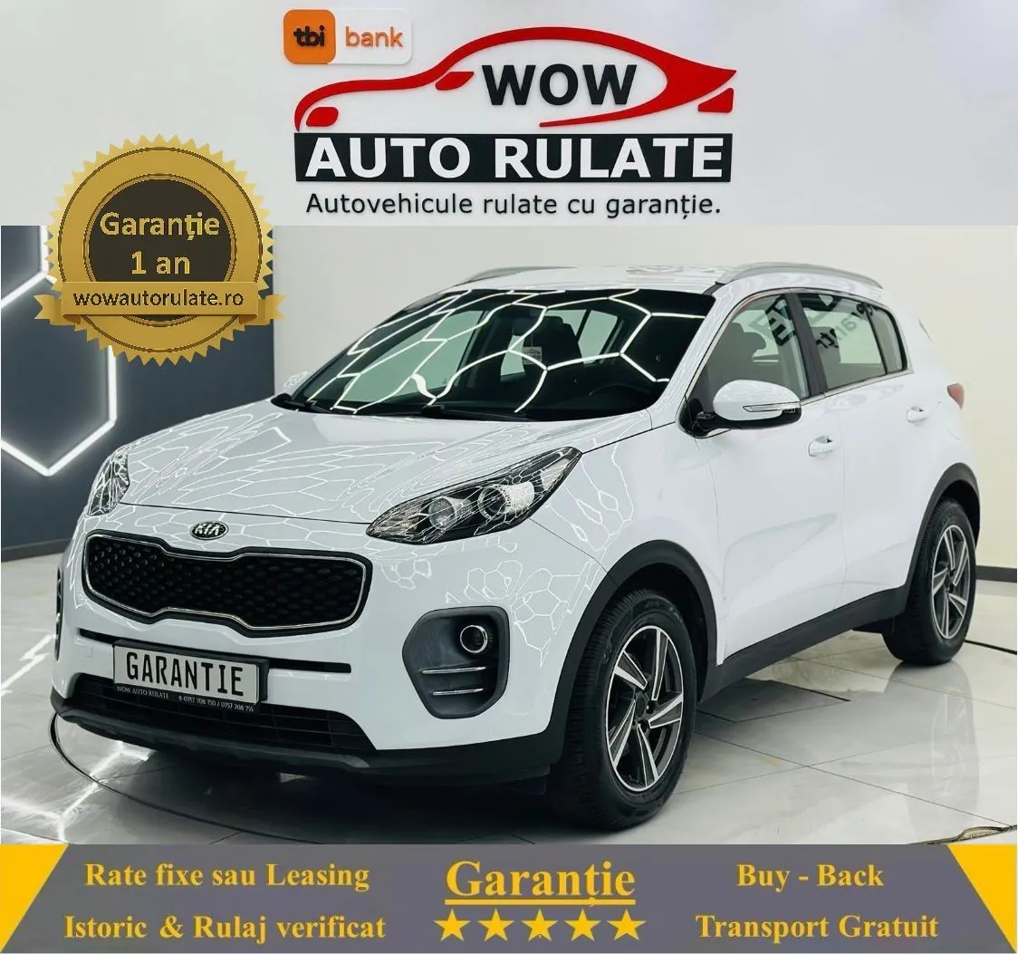 KIA SPORTAGE 2018 1.6D E6 Garantie 12 Luni Rate Avans 0 Doar Cu Buletinul 2018 - WOW Auto Rulate