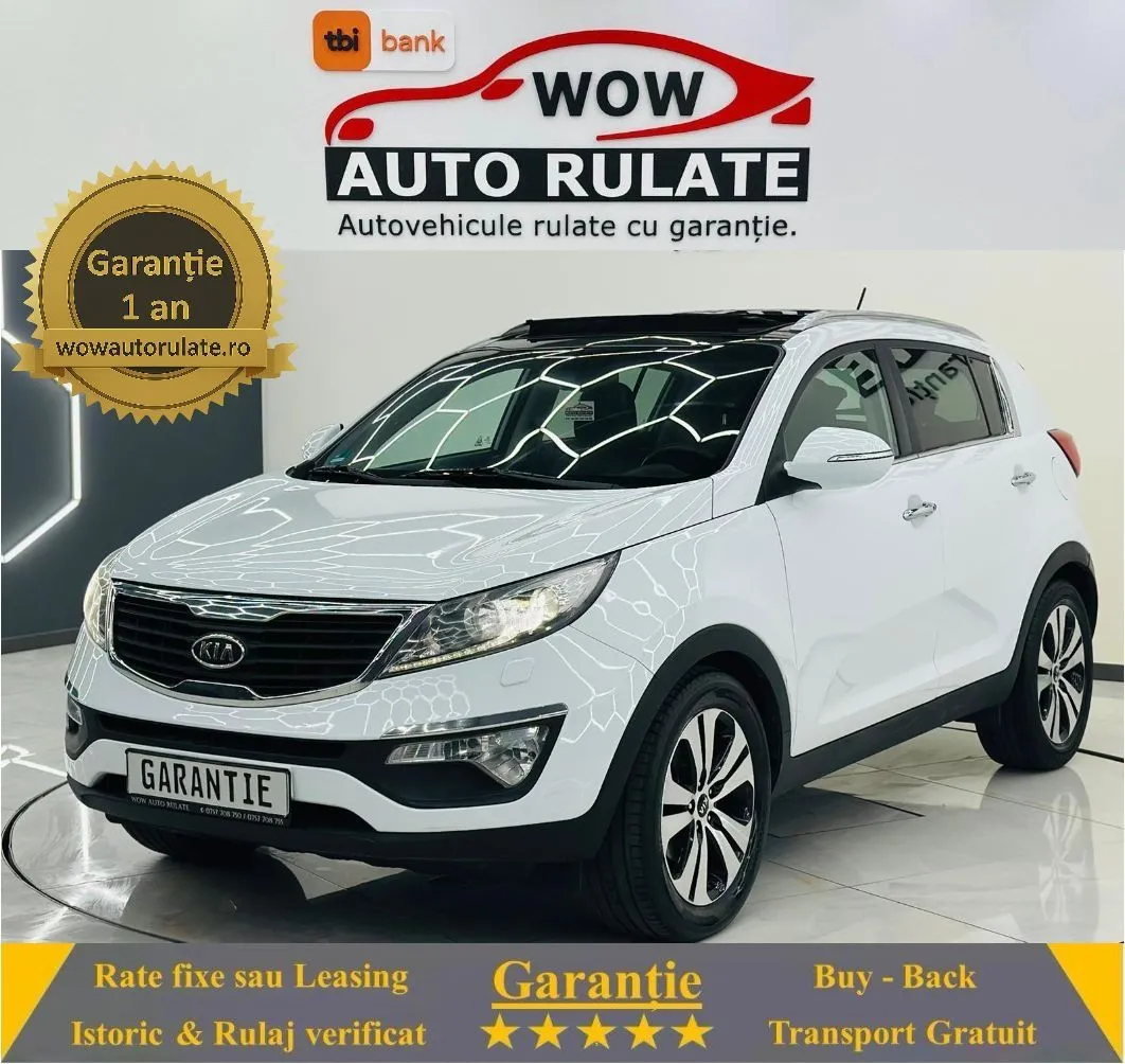 KIA SPORTAGE 2012 1.7D E5 Garantie 12 Luni Rate Avans 0 Doar Cu Buletinul 2012 - WOW Auto Rulate