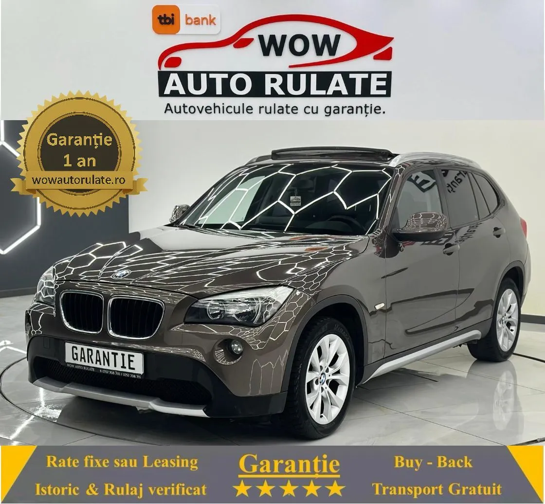 BMW X1 2012 2.0D E5 Garantie 12Luni Rate Avans 0 Doar Cu Buletinul 2012 - WOW Auto Rulate