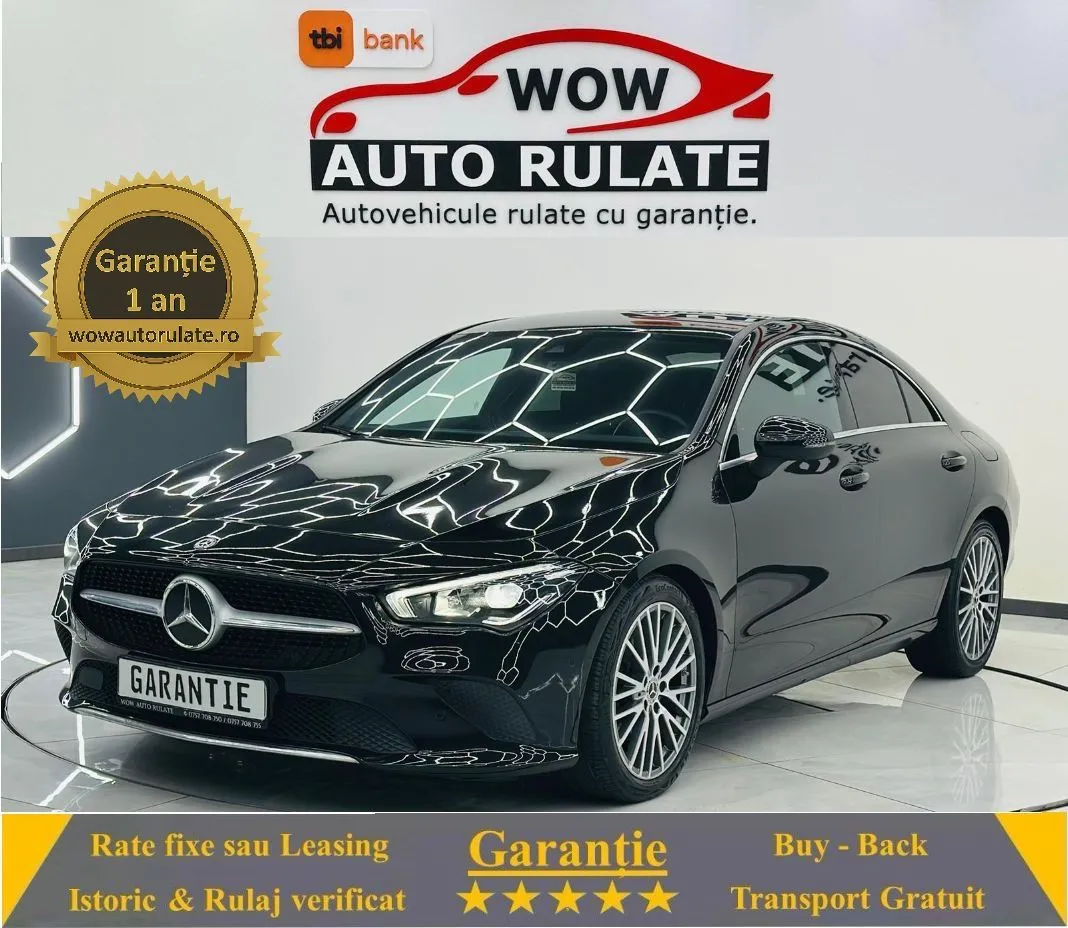 MERCEDESBENZ Cla-180 2021 1.5D E6 Garantie 12 Luni Rate Avans 0 Doar Cu Buletinul 2021 - WOW Auto Rulate