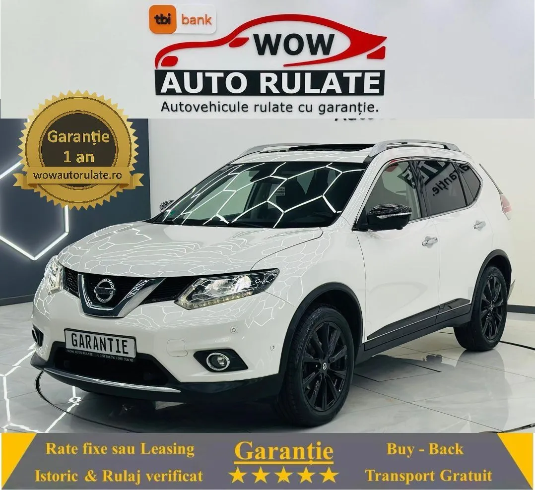 NISSAN X-TRAIL 2016 1.6D E6 4x4 Garantie 12  Luni Rate Avans 0 Doar Cu Buletinul 2016 - WOW Auto Rulate