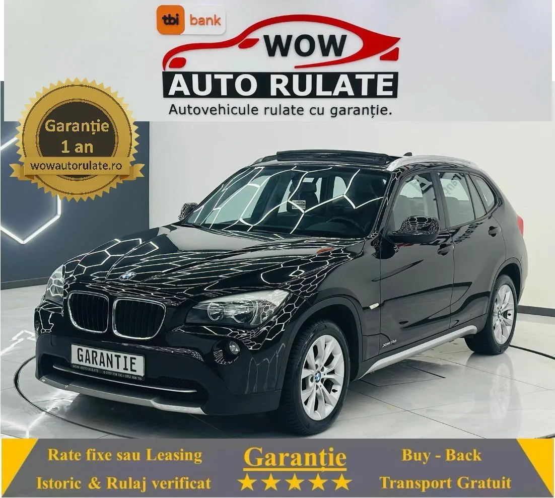 BMW X1 2010 2.0D E5 4x4 Garantie 12 Luni Rate Avans 0 Doar Cu Buletinul 2010 - WOW Auto Rulate