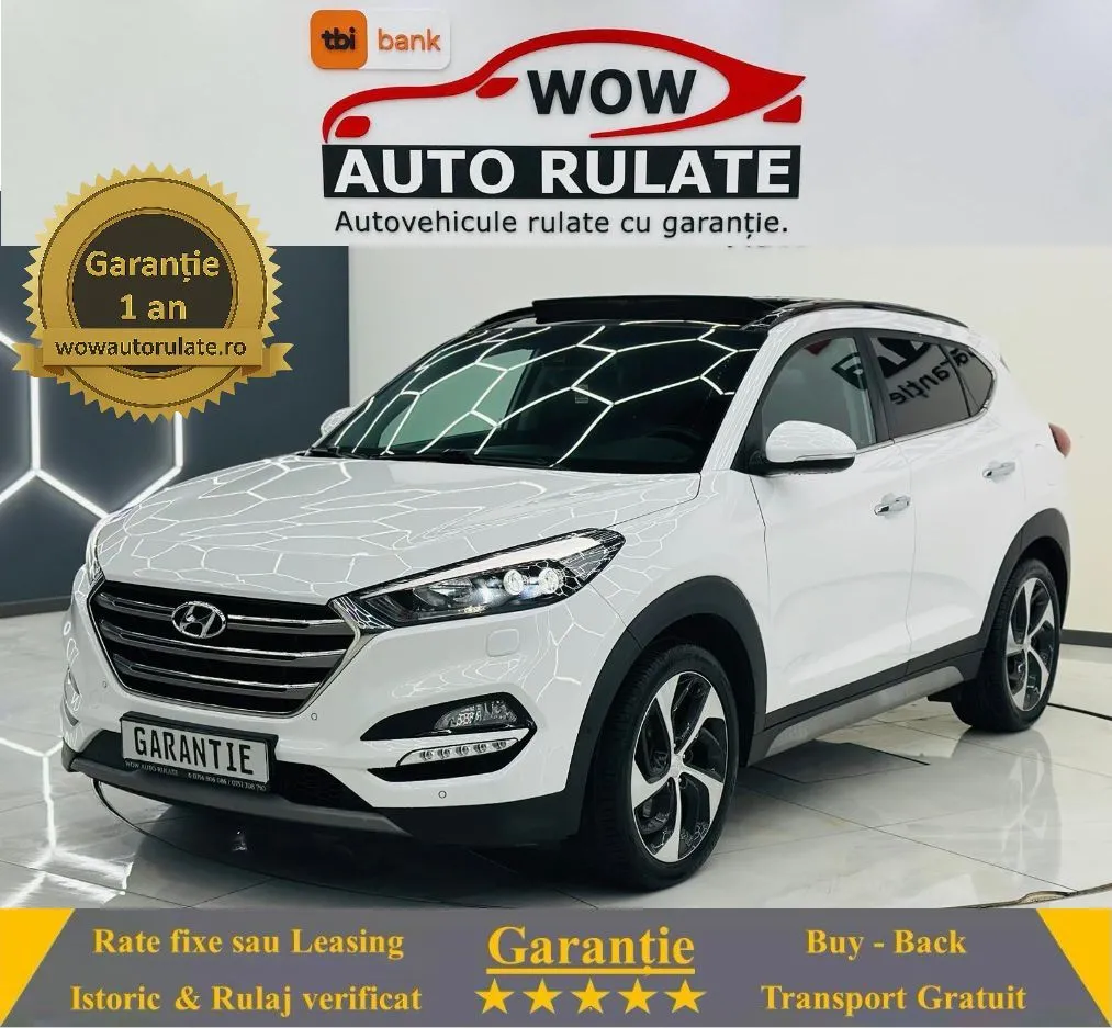 HYUNDAI TUCSON 2018 1.6i E6 Garantie 12 Luni Rate Avans 0 Doar Cu Buletinul 2018 - WOW Auto Rulate