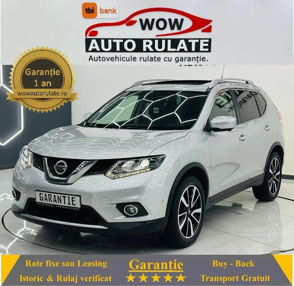 NISSAN X-TRAIL 2016 1.6D E6 Garantie 12 Luni Rate Avans 0 Doar Cu Buletinul 2016 - WOW Auto Rulate