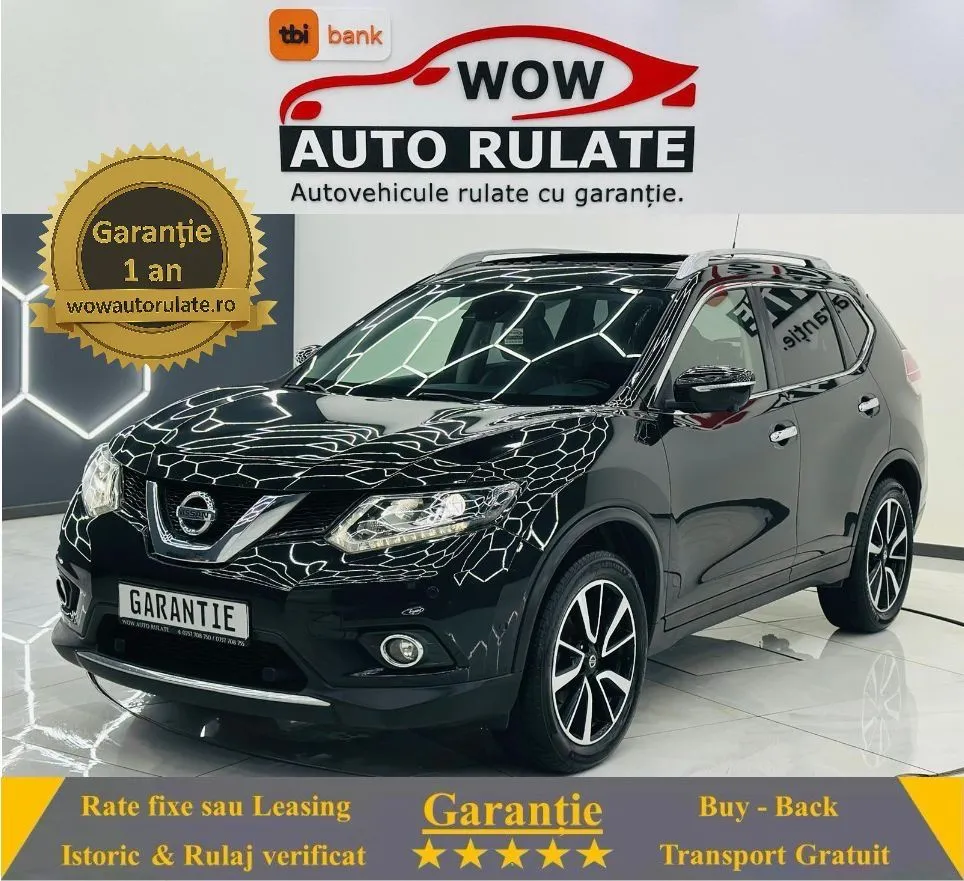 NISSAN X-TRAIL 2018 1.6D E6 Garantie 12 Luni Rate Avans 0 Doar Cu Buletinul 2018 - WOW Auto Rulate
