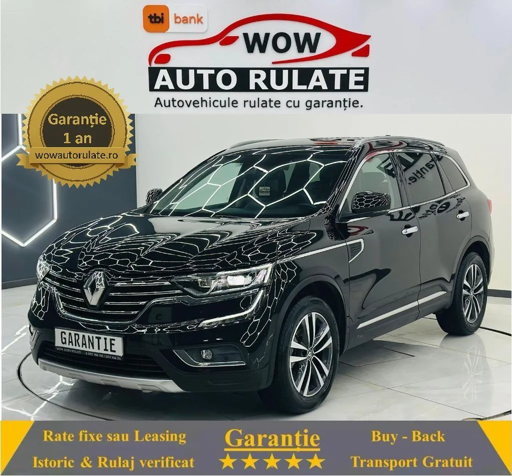 RENAULT KOLEOS 2018 1.6D E6 Garantie 12 Luni Rate Avans 0 Doar Cu Buletinul 2018 - WOW Auto Rulate