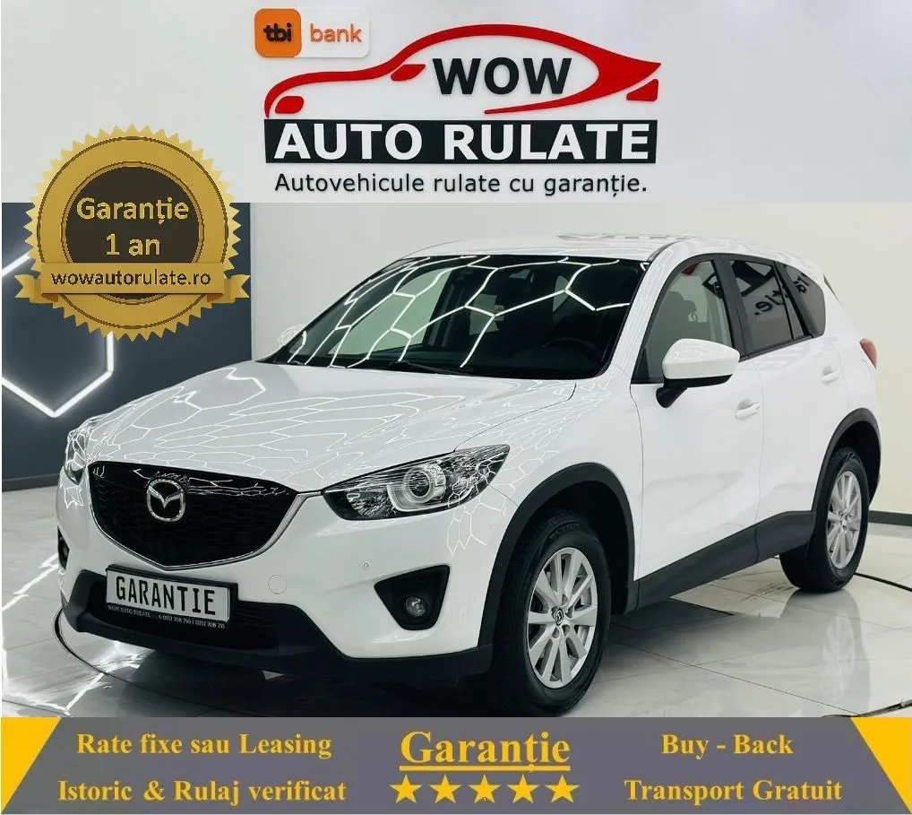 MAZDA CX-5 2014 2.2D E6 Garantie 12 Luni Rate Avans 0 Doar Cu Buletinul 2014 - WOW Auto Rulate