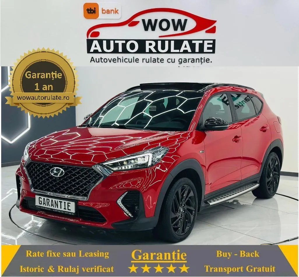 HYUNDAI TUCSON 2021 1.6D E6 Garantie 12 Luni Rate Avans 0 Doar cu Buletinul 2021 - WOW Auto Rulate