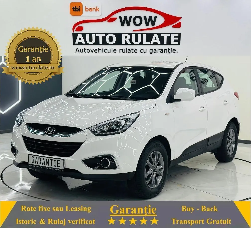 HYUNDAI IX35 2015 1.6i E5 Garantie 12 Luni Rate Avans 0 Doar Cu Buletinul 2015 - WOW Auto Rulate