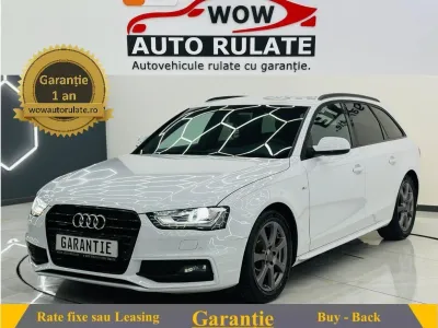 AUDI A4 2015 2.0D E5 Garantie 12 Luni Rate Avans 0 Doar Cu Buletinul