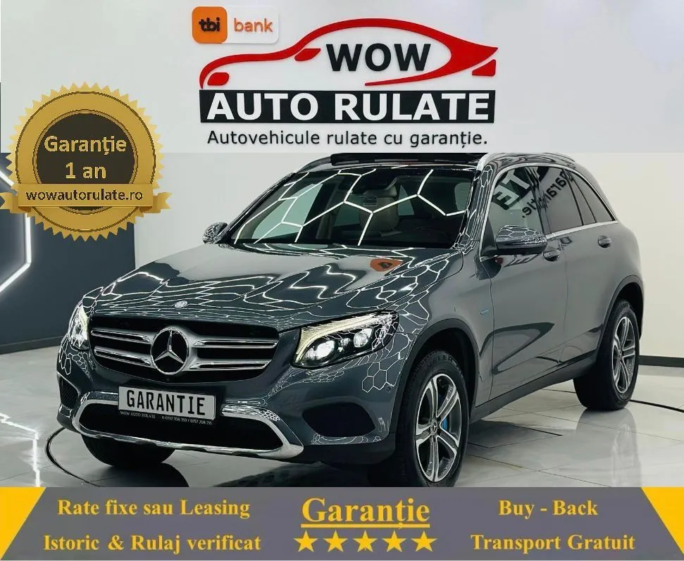 MERCEDESBENZ Glc 2017 2.0i HYBRID E6 350 4 MATIC Garantie 12 Luni Rate Avans 0 Doar Cu 2017 - WOW Auto Rulate