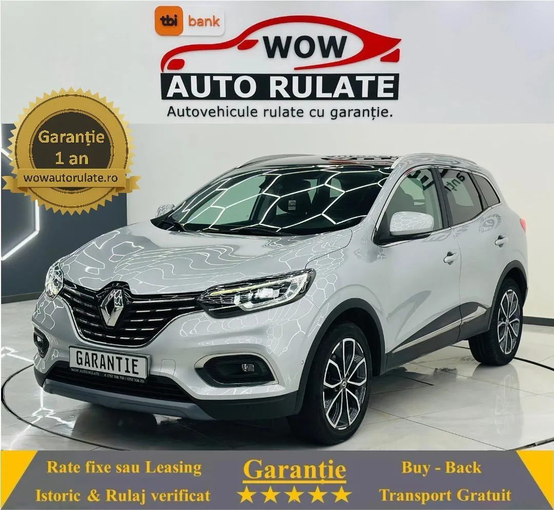 RENAULT KADJAR 2020 1.5D E6 Garantie 12 Luni Rate Avans 0 Doar Cu Buletinul 2020 - WOW Auto Rulate