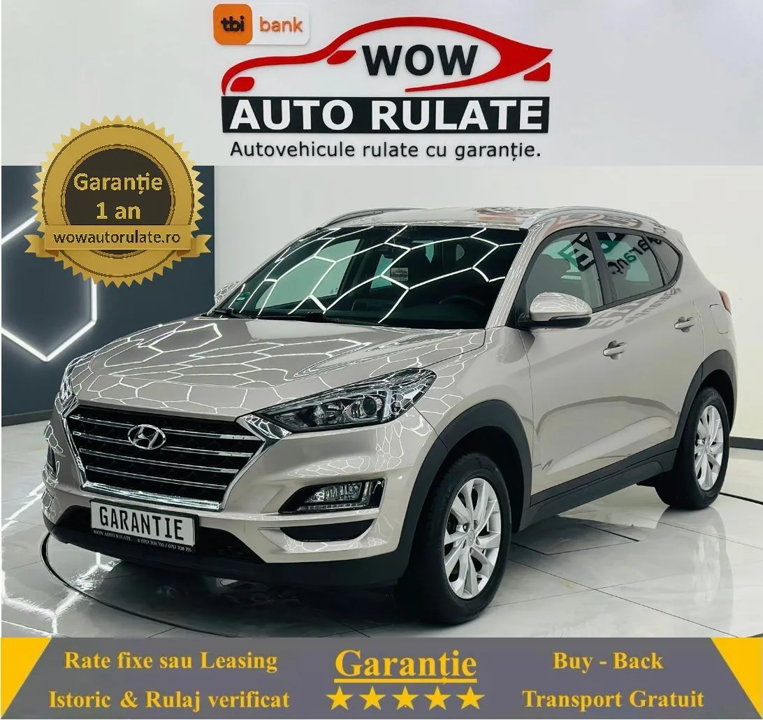 HYUNDAI TUCSON 2020 1.6i E6 Garantie 12 Luni Rate Avans 0 Doar Cu Buletinul 2020 - WOW Auto Rulate