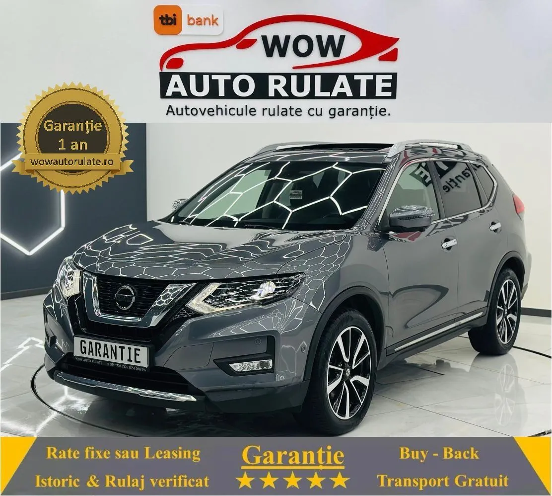 NISSAN X-TRAIL 2020 1.7D E6 4x4 Garantie 12 Luni Rate Avans 0 Doar Cu Buletinul 2020 - WOW Auto Rulate
