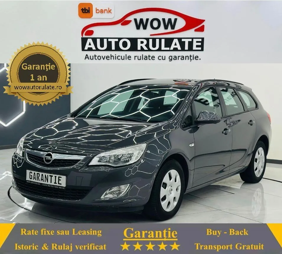 OPEL ASTRA 2012 1.7D E5 Garantie 12 Luni Rate Avans 0 Doar Cu Buletinul 2012 - WOW Auto Rulate