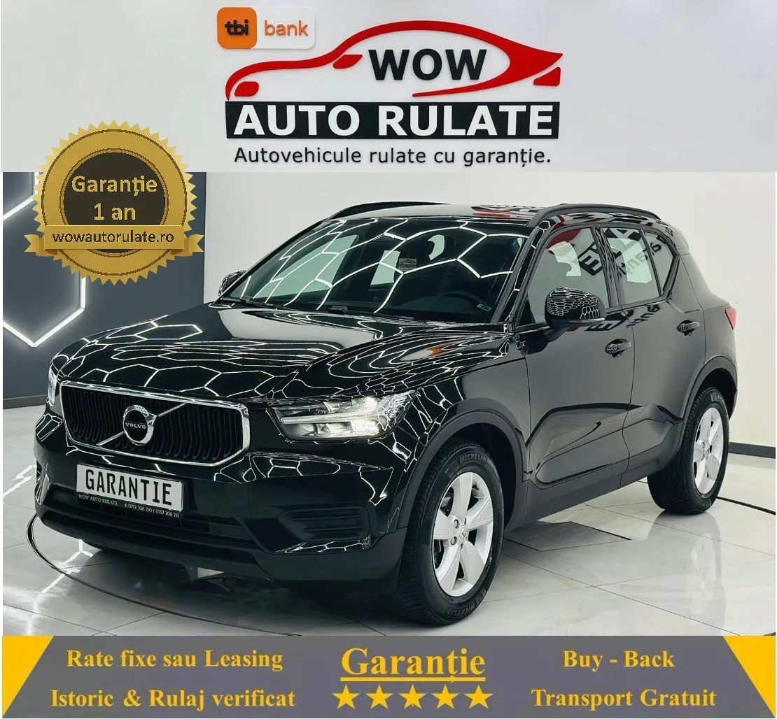 VOLVO Xc-40 2022 1.5i E6 Garantie 12 Luni Rate Avans 0 Doar Cu Buletinul 2022 - WOW Auto Rulate