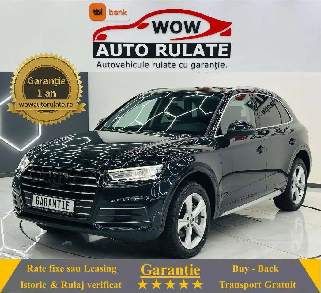 AUDI Q5 2017 2.0D E6 4x4 Garantie 12 Luni Rate Avans 0 Doar Cu Buletinul 2017 - WOW Auto Rulate