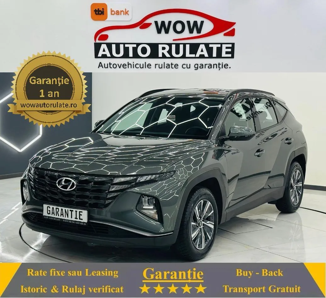 HYUNDAI TUCSON 2021 1.6D E6 Garantie 12 Luni Rate Avans 0 Doar Cu Buletinul 2021 - WOW Auto Rulate