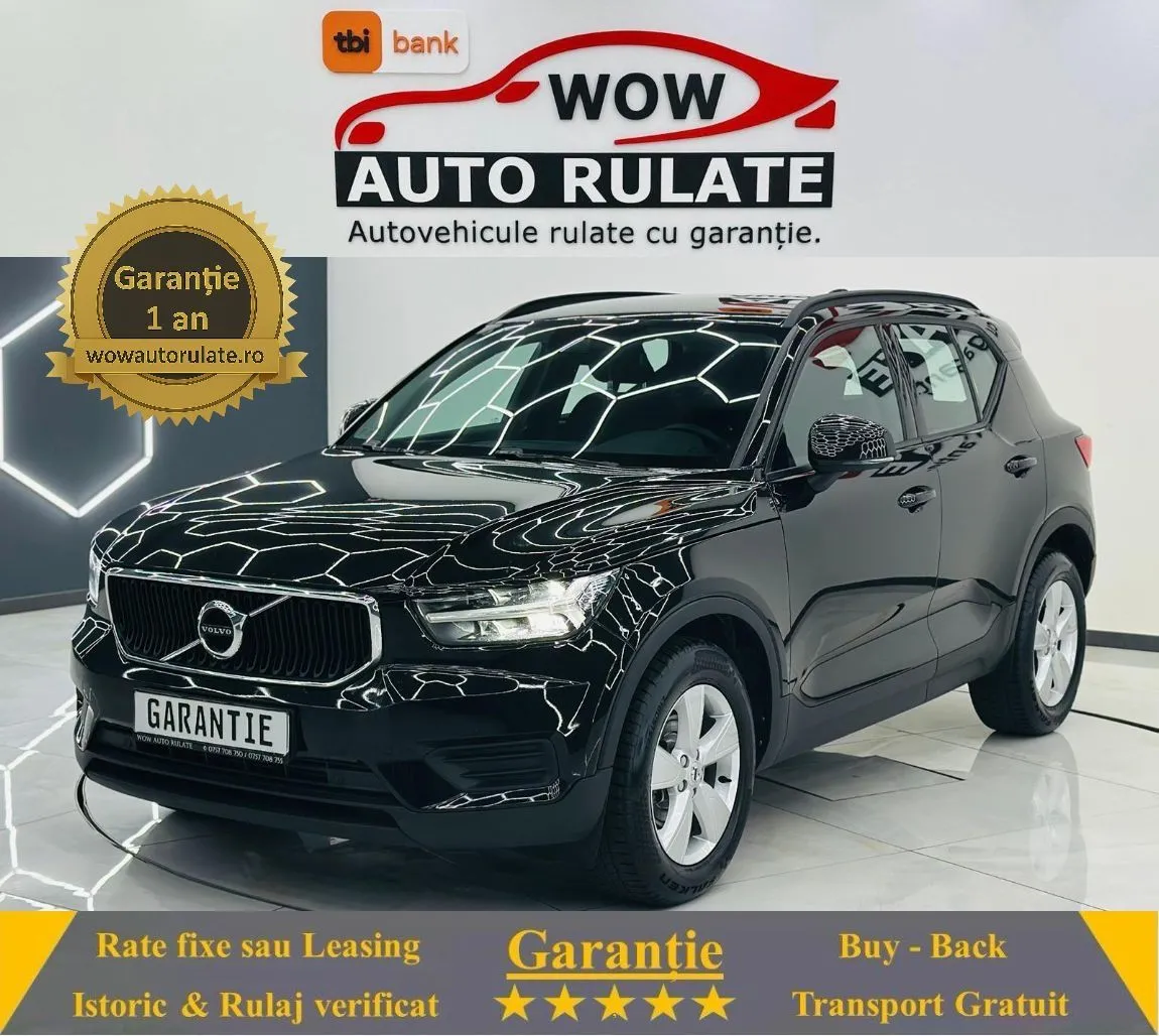 VOLVO Xc-40 2021 1.5i E6 Garantie 12 Luni Rate Avans 0 Doar Cu Buletinul 2021 - WOW Auto Rulate