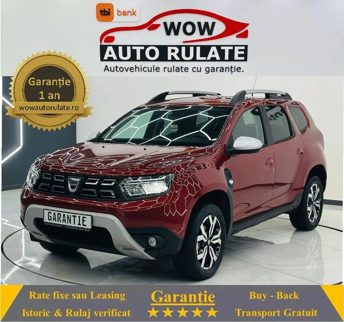DACIA DUSTER 2022 1.5D E6 Garantie 12 Luni Rate Avans 0 Doar Cu Buletinul 2022 - WOW Auto Rulate