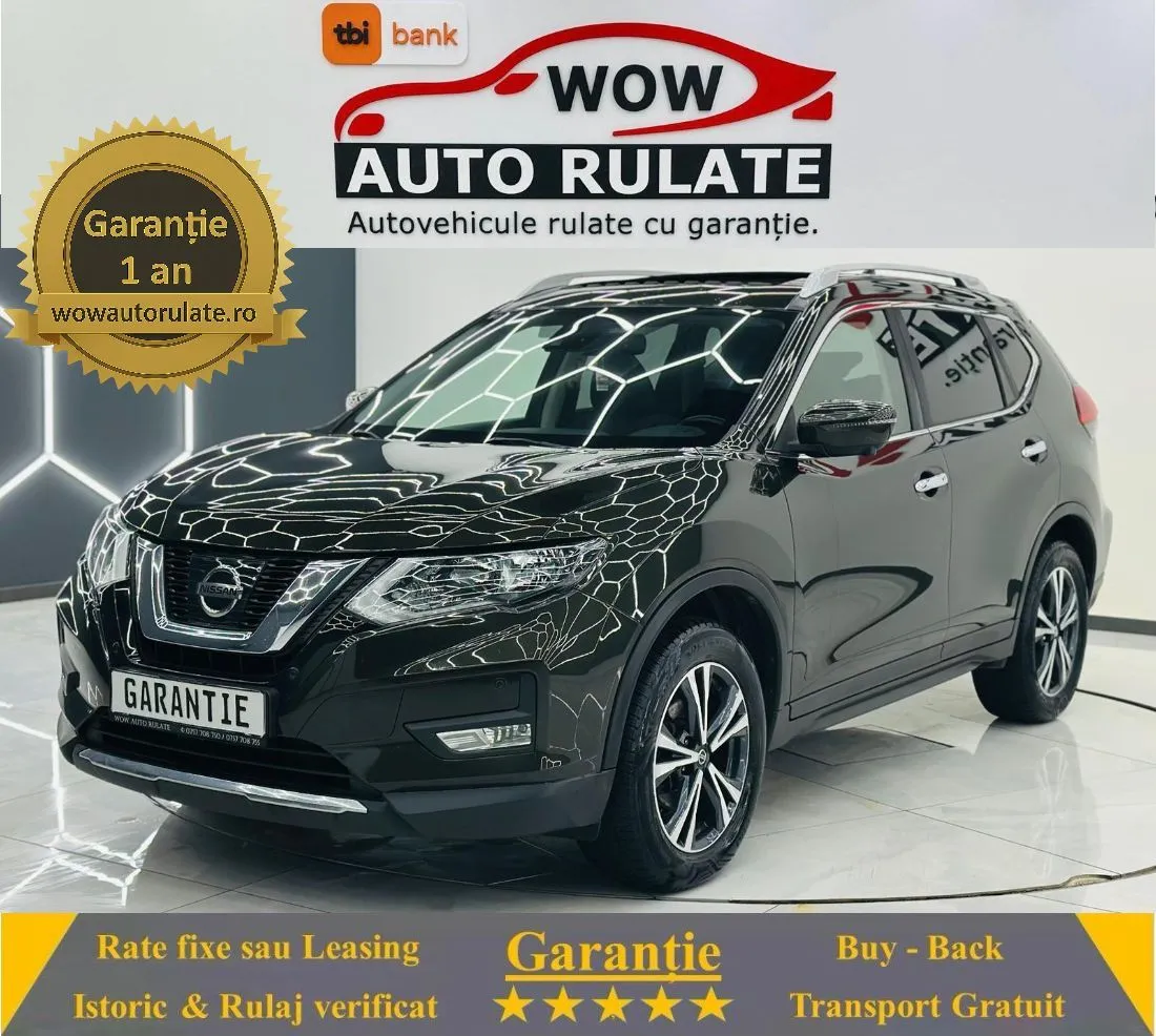 NISSAN X-TRAIL 2019 1.6D E6 Garantie 12 Luni Rate Avans 0 Doar Cu Buletinul 2019 - WOW Auto Rulate