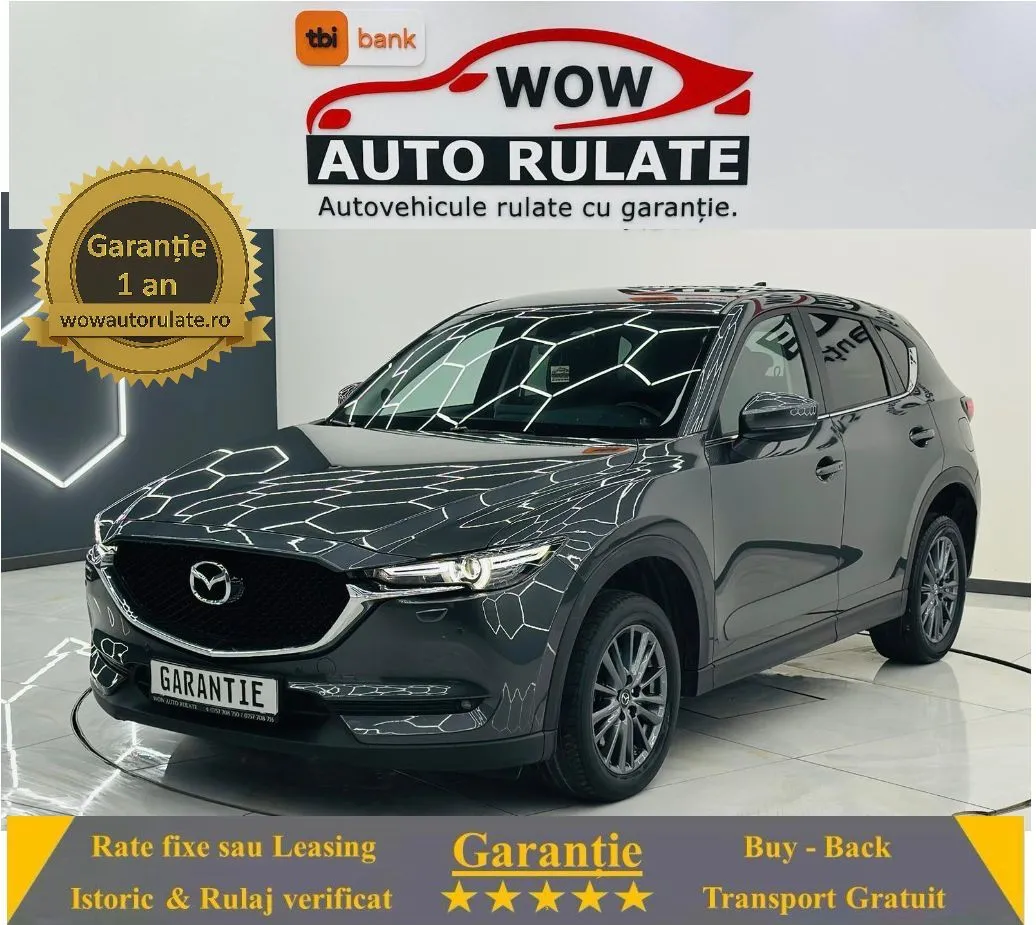MAZDA CX-5 2019 2.2D E6 Garantie 12 Luni Rate Avans 0 Doar cu Buletinul 2019 - WOW Auto Rulate