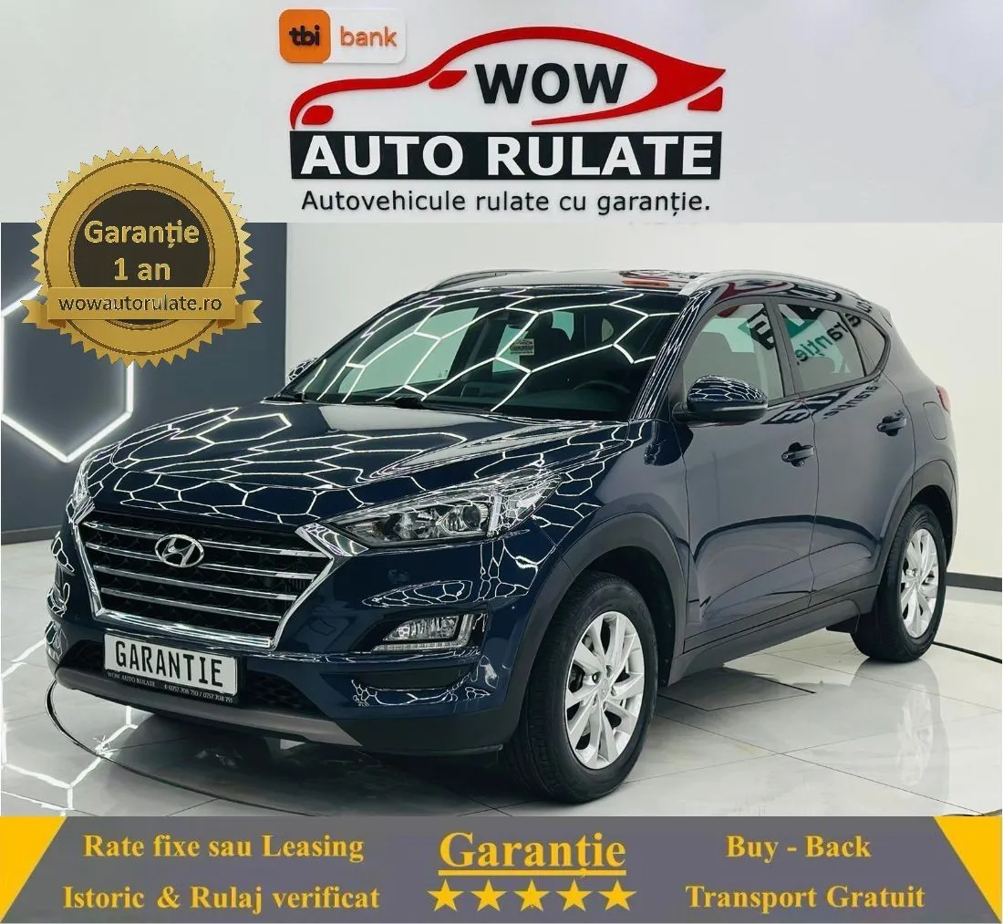 HYUNDAI TUCSON 2020 1.6D E6 Garantie 12 Luni Rate Avans 0 Doar Cu Buletinul 2020 - WOW Auto Rulate