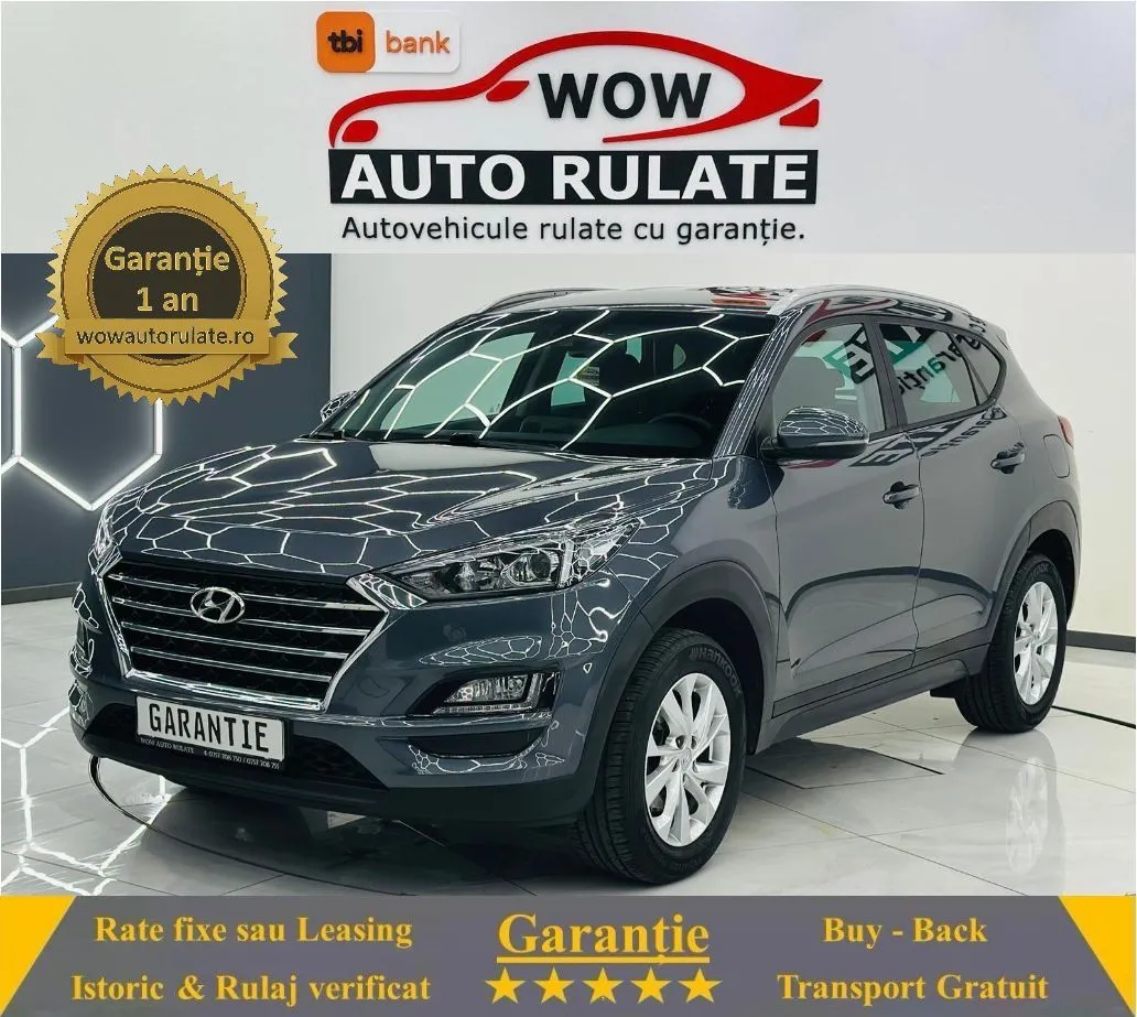 HYUNDAI TUCSON 2020 1.6i E6 Garantie 12 Luni Rate Avans 0 Doar Cu Buletinul 2020 - WOW Auto Rulate