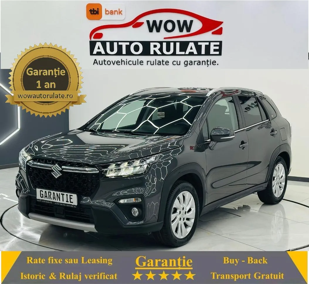 SUZUKI Sx4 2022 1.4i + hybrid E6 4x4 Garantie 12 Luni Rate Avans 0 Doar Cu Buleti 2022 - WOW Auto Rulate