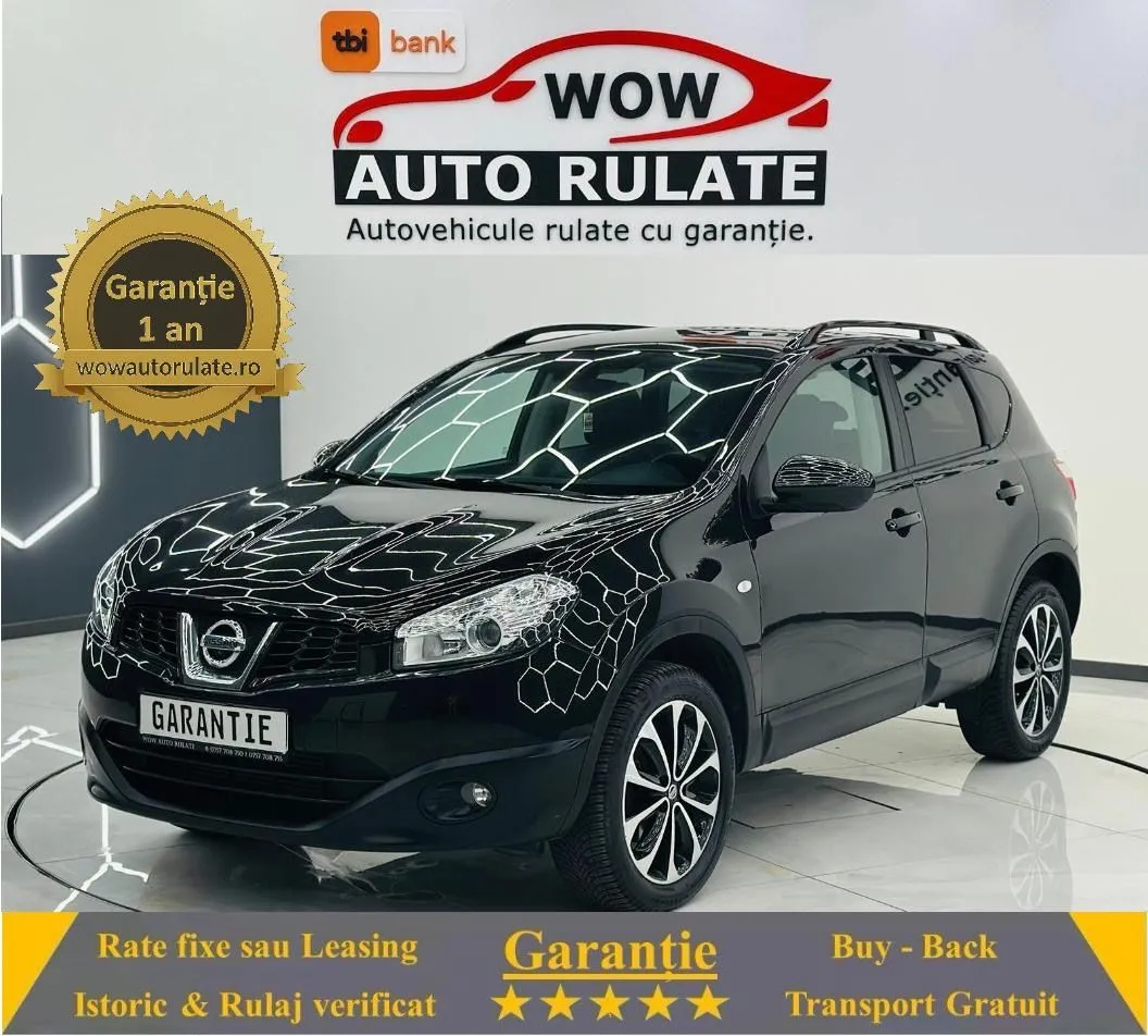 NISSAN Qashqai 2013 1.5D E5 Garantie 12 Luni Rate Avans 0 Doar Cu Buletinul 2013 - WOW Auto Rulate