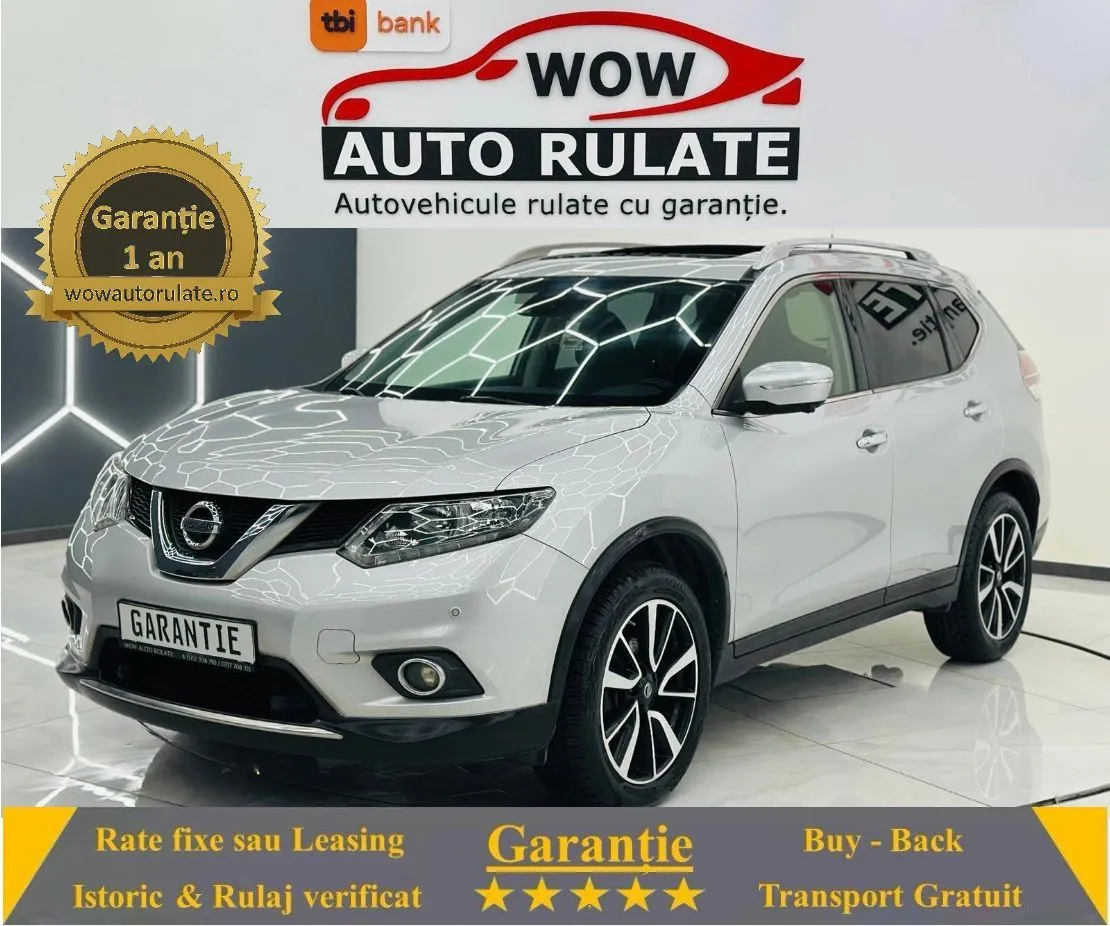 NISSAN X-TRAIL 2017 1.6D E6 Garantie 12 Luni Rate Avans 0 Doar Cu Buletinul 2017 - WOW Auto Rulate
