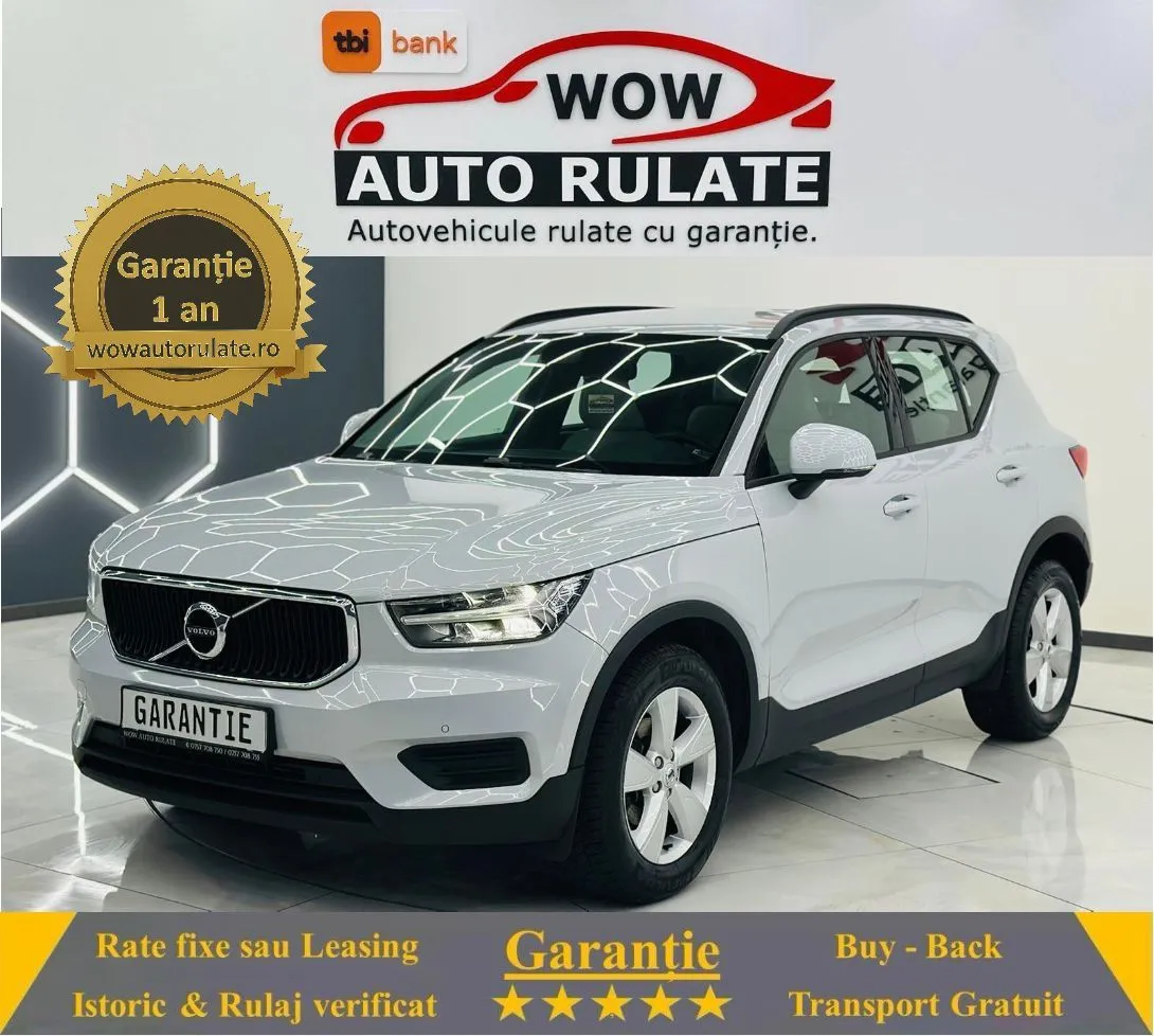 VOLVO Xc-40 2020 2.0D E6 Garantie 12 Luni Rate Avans 0 Doar Cu Buletinul 2020 - WOW Auto Rulate