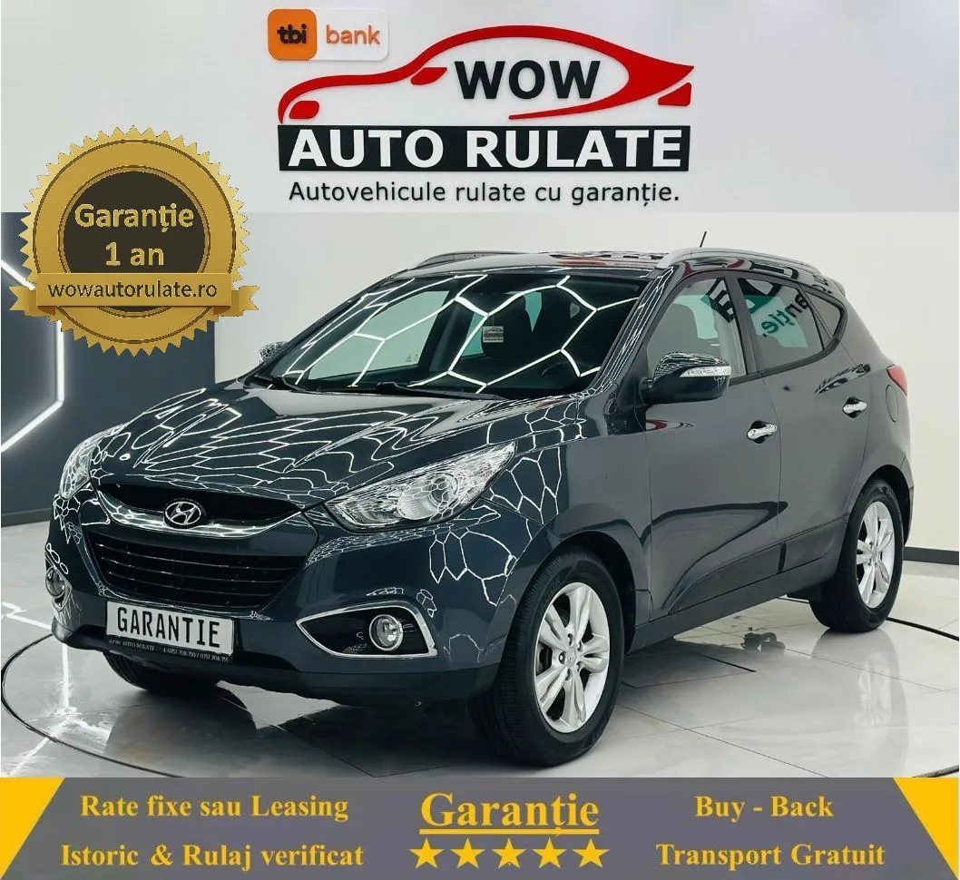 HYUNDAI IX35 2011 1.7D E5 Garantie 12 Luni Rate Avans 0 Doar Cu Buletinul 2011 - WOW Auto Rulate