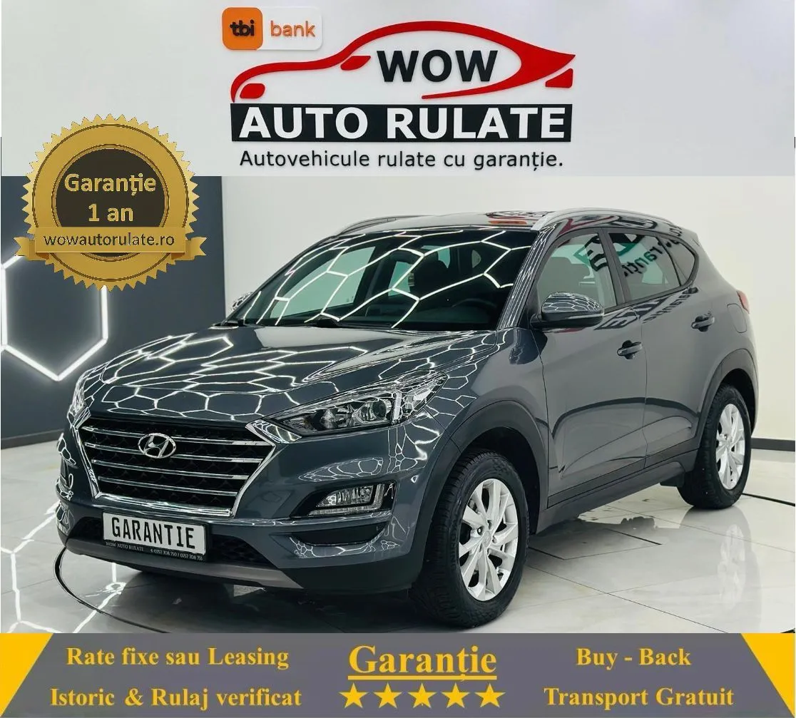 HYUNDAI TUCSON 2019 1.6D E6 Garantie 12  Luni Rate Avans 0 Doar Cu Buletinul 2019 - WOW Auto Rulate