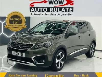 PEUGEOT 5008 2017 1.2i E6 7 Locuri Garantie 12 Luni Rate Avans 0 Doar Cu Buletinul