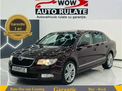 SKODA SUPERB 2012 2.0D E5 Garantie 12 Luni Rate Avans 0 Daor Cu Buletinul