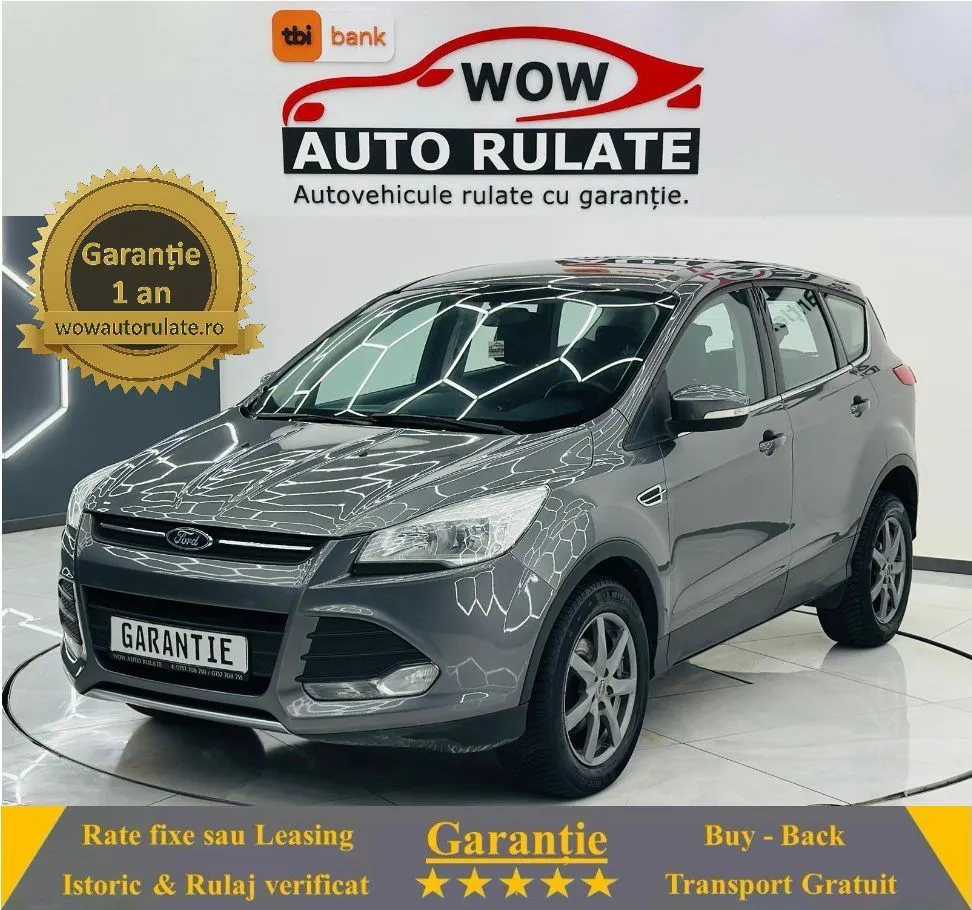 FORD KUGA 2014 1.6i E5 Garantie 12 Luni Rate Avans 0 Doar Cu Buletinul 2014 - WOW Auto Rulate