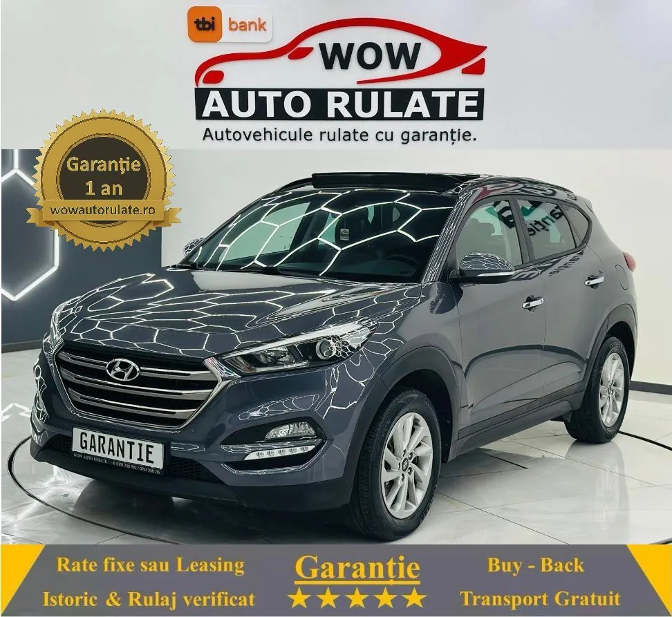 HYUNDAI TUCSON 2017 1.7D E6 Garantie 12 Luni Rate Avans 0 Doar Cu Buletinul 2017 - WOW Auto Rulate