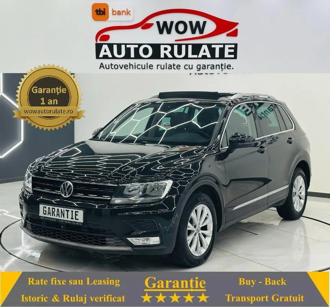VOLKSWAGEN TIGUAN 2017 2.0D E6 Garantie 12 Luni Rate Avans 0 Doar Cu Buletinul 2017 - WOW Auto Rulate