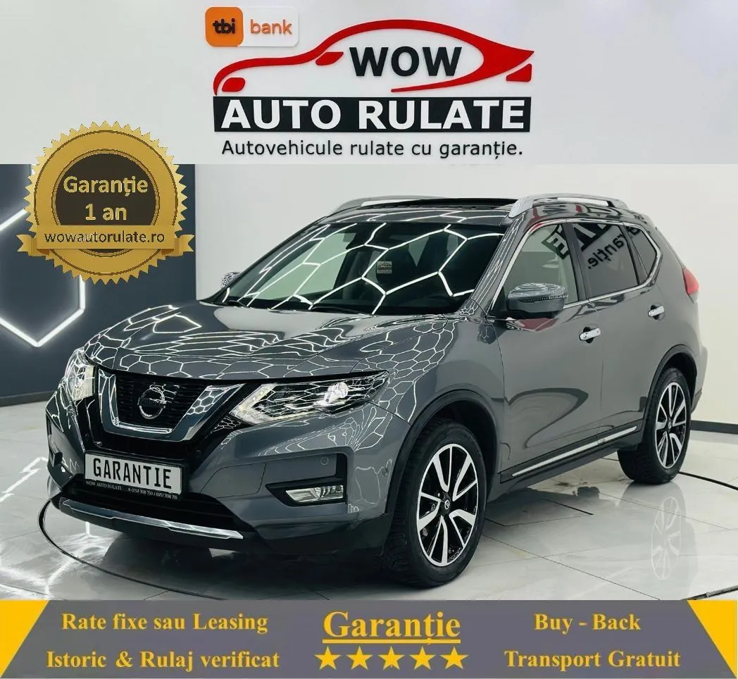 NISSAN X-TRAIL 2018 1.6D E6 Garantie 12 Luni Rate Avans 0 Doar Cu Buletinul 2018 - WOW Auto Rulate