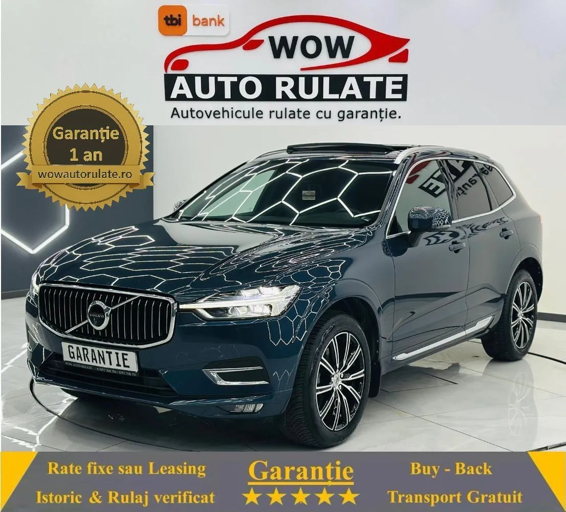 VOLVO Xc-60 2017 2.0D E6 4x4 Garantie 12 Luni Rate Avans 0 Doar Cu Buletinul 2017 - WOW Auto Rulate