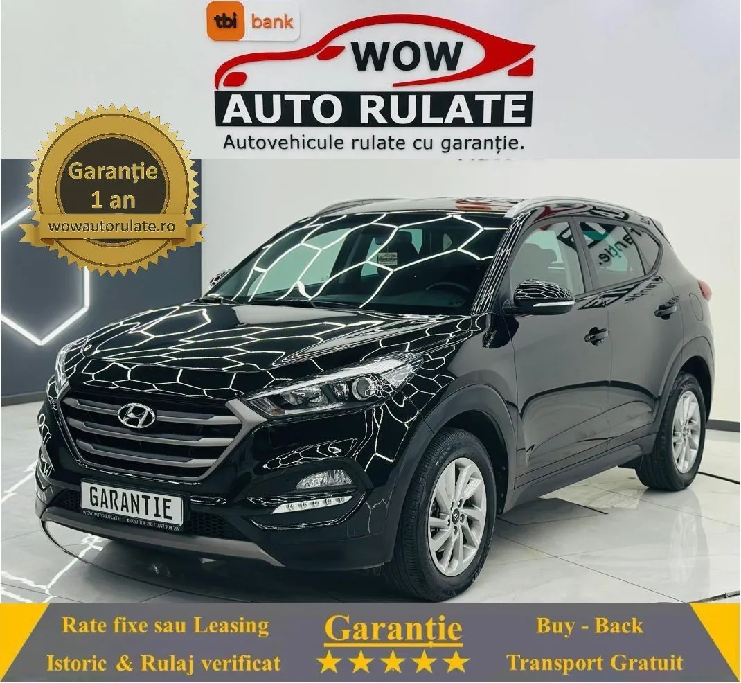 HYUNDAI TUCSON 2016 1.7D E6 Garantie 12 Luni Rate Avans 0 Doar Cu Buletinul 2016 - WOW Auto Rulate