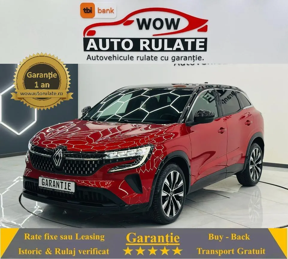 RENAULT Austral 2023 1.3i E6 MHV Garantie 12 Luni Rate Avans 0 Doar Cu Buletinul 2023 - WOW Auto Rulate