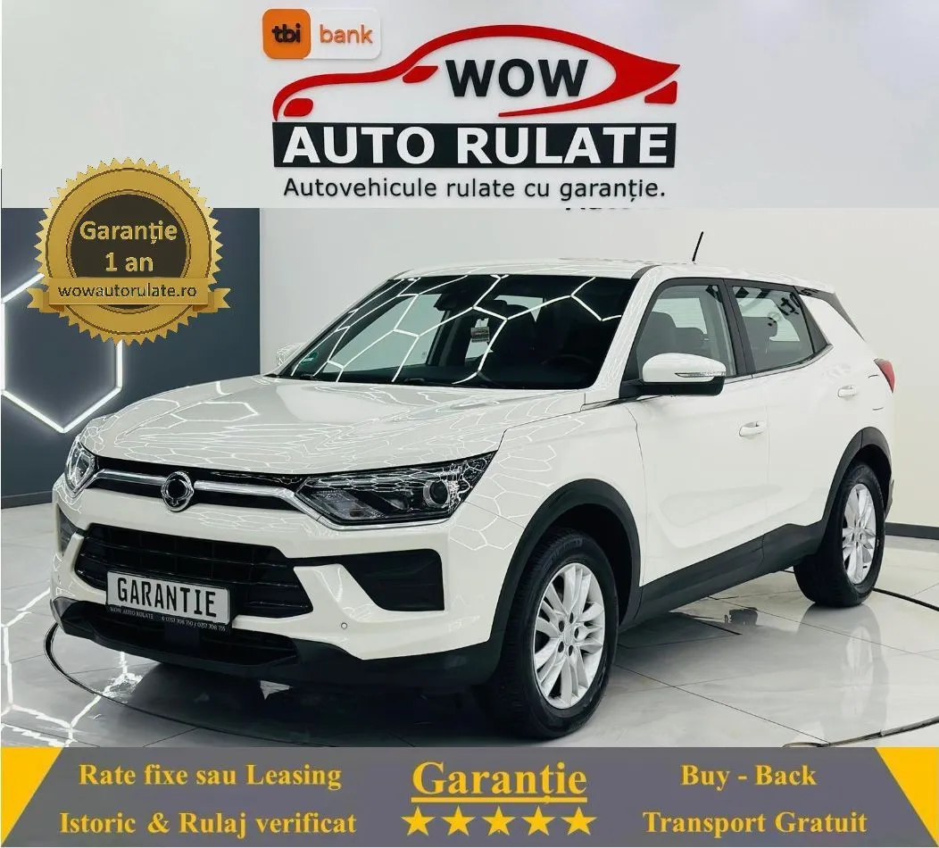 Ssangyong Korrando 2021 1.5i E6  Garantie 12 Luni Rate Avans 0 Doar Cu Buletinul 2021 - WOW Auto Rulate