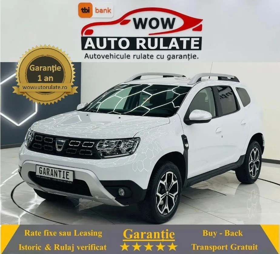 DACIA DUSTER 2019 1.6i E6 4x4 Garantie 12 Luni Rate Avans 0 Doar Cu Buletinul 2019 - WOW Auto Rulate