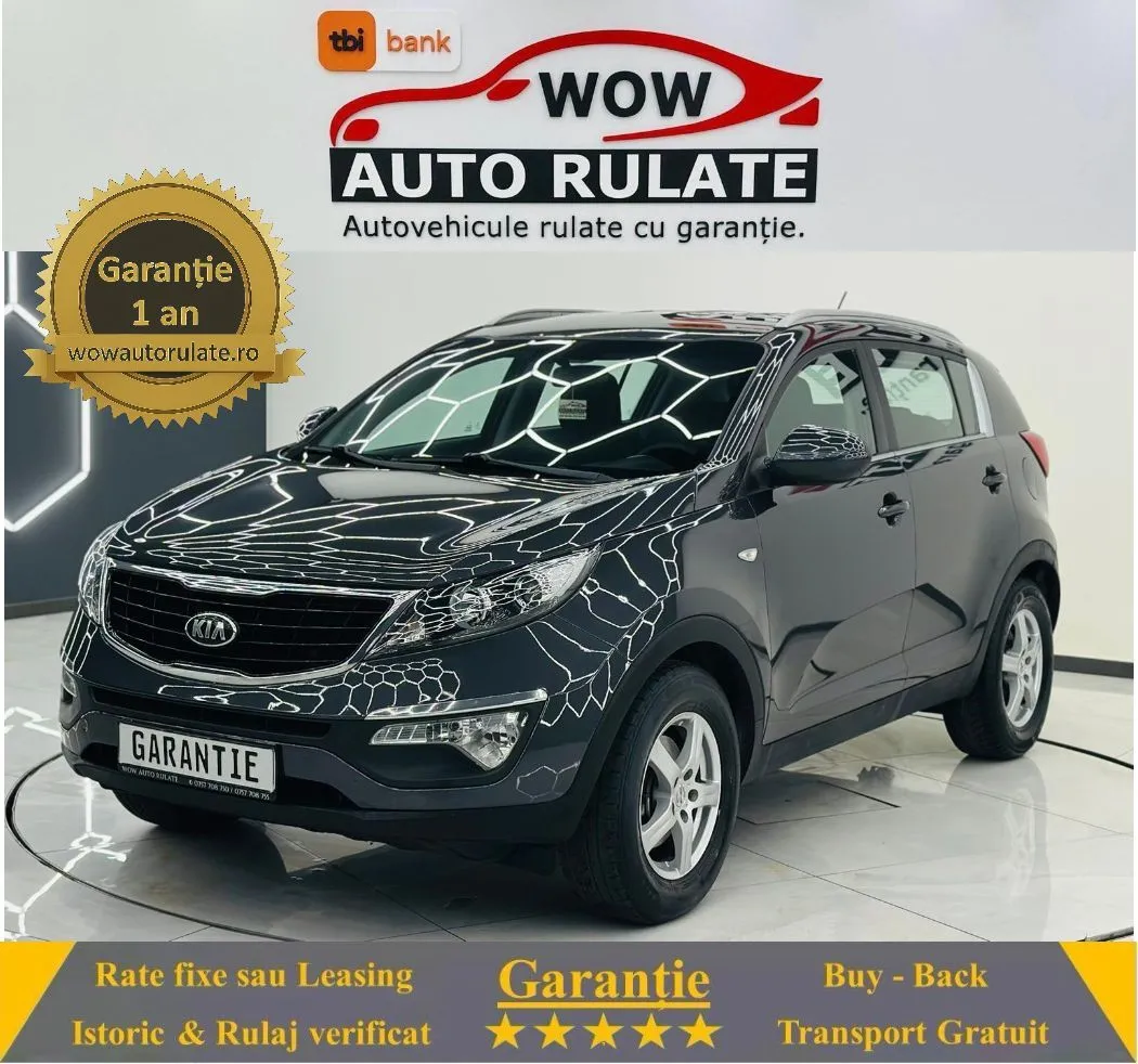 KIA SPORTAGE 2014 1.7D E5 Garantie 12 Luni Rate Avans 0 Doar Cu Buletinul 2014 - WOW Auto Rulate