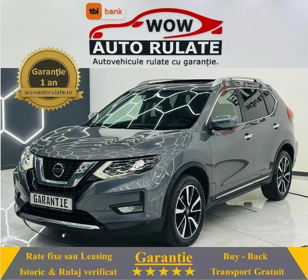 NISSAN X-TRAIL 2019 1.7D E6 Garantie 12 Luni Rate Avans 0 Doar Cu Buletinul 2019 - WOW Auto Rulate