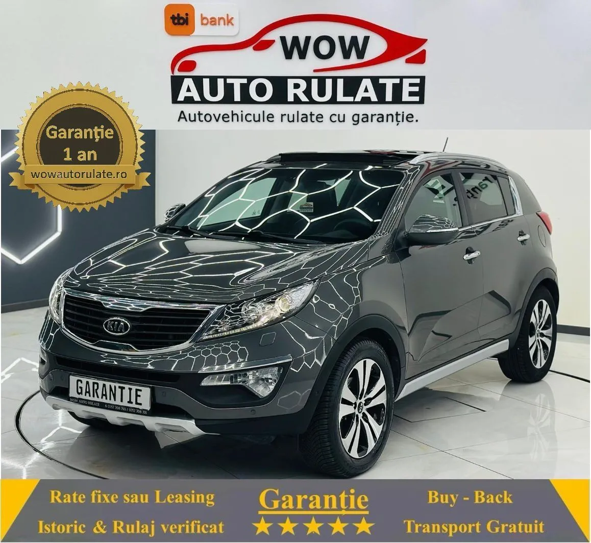 KIA SPORTAGE 2012 1.7D E5 Garantie 12 Luni Rate Avans 0 Doar Cu Buletinul 2012 - WOW Auto Rulate