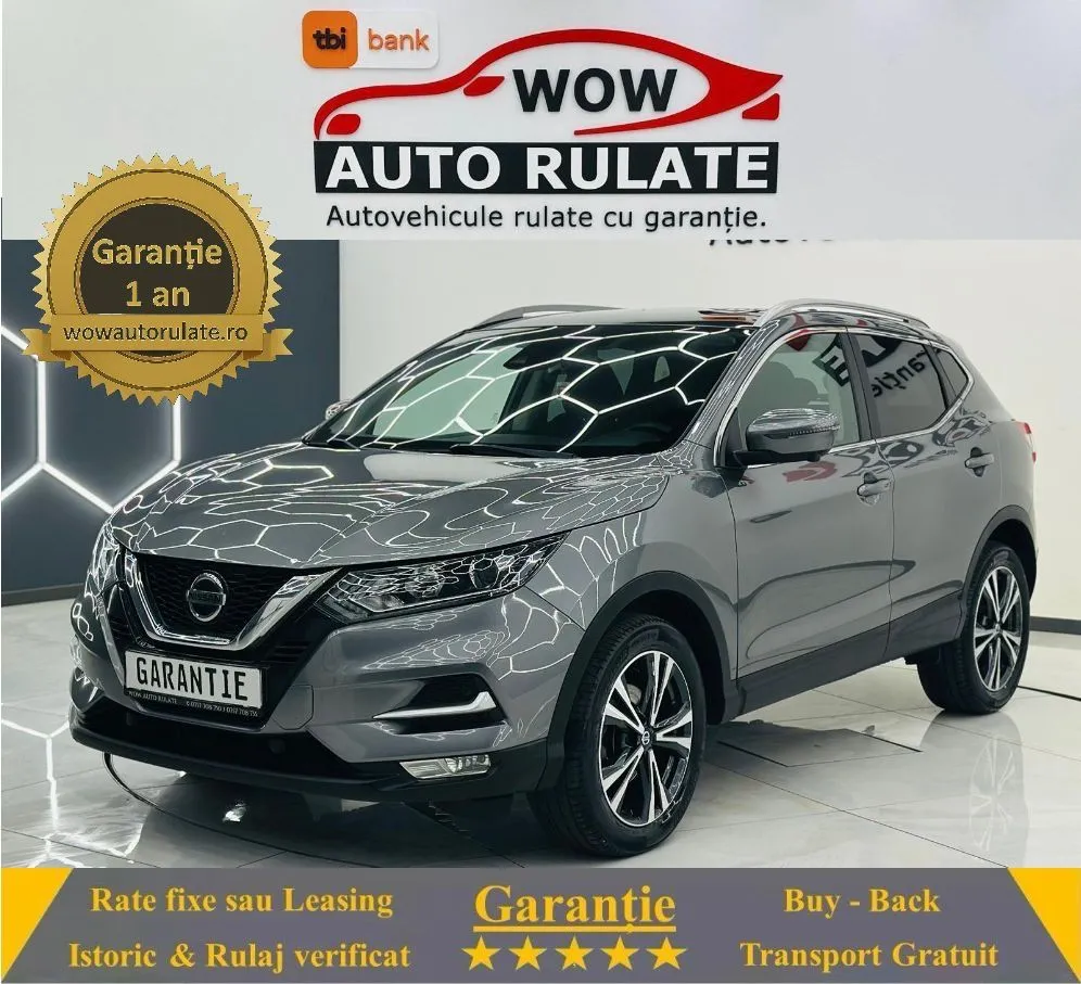 NISSAN Qashqai 2020 1.3i E6 Garantie 12 Luni Rate Avans 0 Doar Cu Buletinul 2020 - WOW Auto Rulate
